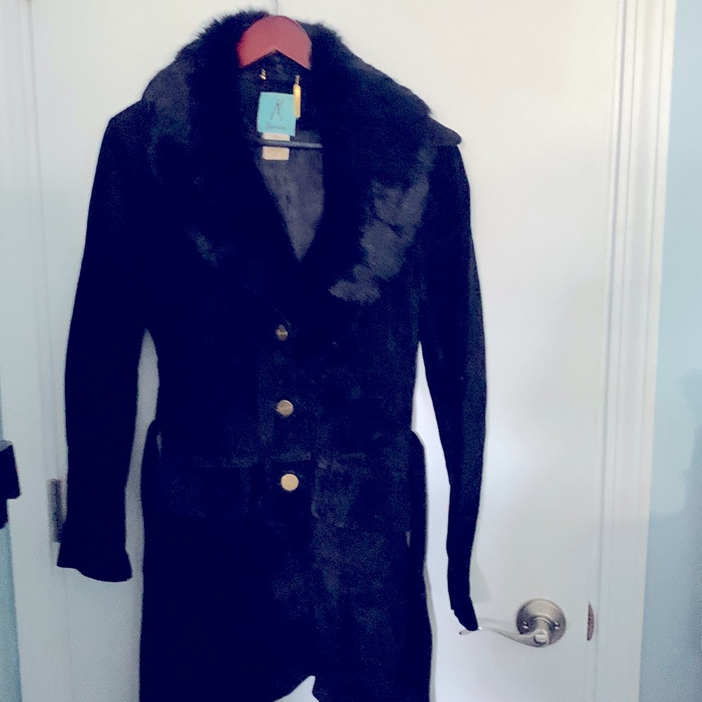 Black Guess Coat Size S